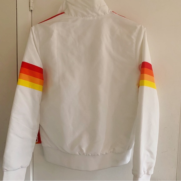 Wilson via Forever21 size small retro windbreaker NWT - Picture 2 of 9